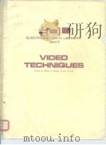 Video techniques     PDF电子版封面     