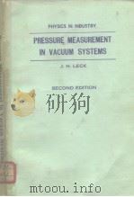 Pressure Measurement In Vacuum Systems     PDF电子版封面     