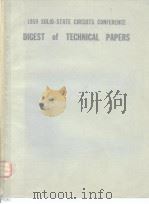 1959 SOLID-STAIT CIRCUITS CONFERENCE DIGEST of TECHNICAL PAPERS     PDF电子版封面     
