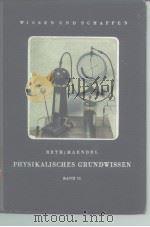 Physikalisches Grundwissen     PDF电子版封面     