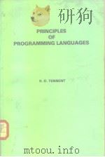 Principles of Programming languages 1981     PDF电子版封面  0137098731   