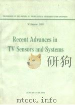 Recent Advances in TV Sensors and Systems     PDF电子版封面  0892522313   