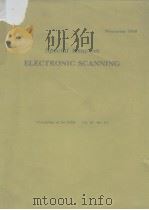 Special issue on ELECTRONIC SCANNING     PDF电子版封面     