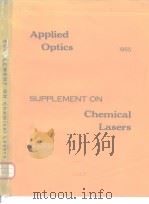 Applied Optics SUPPLEMENT 2: Chemical Lasers（ PDF版）