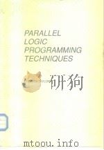 Pardllel logic programming techniques 1989     PDF电子版封面     