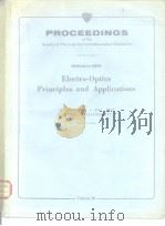 PROCEEDINGS of the Society of Photo-optical Instrumentation Engineers  Electro-Optics Principles and     PDF电子版封面     