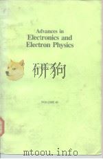 Advances in Electronics and Electron Physics V.61 1983     PDF电子版封面  0120146614   