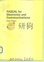 PASCAL for electronics and communications.1985.     PDF电子版封面     