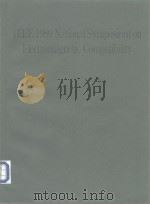 IEEE 1989 National Symposium on Electromagnetic Compatibility     PDF电子版封面     