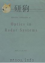 Optics in Radar Systems     PDF电子版封面     