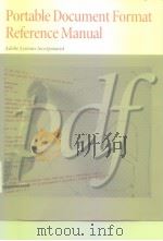 Portable Documet Format Reference Manual     PDF电子版封面  0201626284   