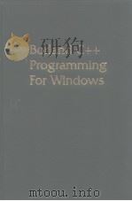 Borland C++ Programming For Windows（ PDF版）