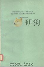 The Codasy1 Approach to Data Gase Management     PDF电子版封面     