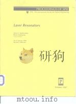 Laser Resonators     PDF电子版封面     