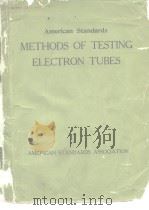 American Standard Methods of Testing Electron Tubes     PDF电子版封面     