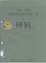 1989 IEEE SOUTHEASTCON ‘89  Vol.1-3     PDF电子版封面     