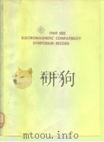 1969 IEEE ELECTROMAGNETIC COMPATIBILITY SYMPOSIUM RECORD     PDF电子版封面     
