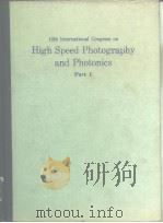 16th International Congress on High Speed Photography and Photonics   Part1、Part2     PDF电子版封面     