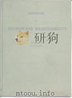 Handbook Microwave Measurements VOL.II     PDF电子版封面     