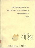 PROCEEDINGS OF THE NATIONAL ELECTRONICS CONFERENCE VOLUME ⅩⅩⅪ     PDF电子版封面     