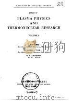 P lasma Physics and thermonuclear research.     PDF电子版封面     