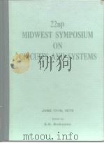 22np MIDWEST SYMPOSIUM ON CIRCUITS AND SYSTIEMS     PDF电子版封面     