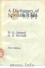 A DICTIONARY OF SCIENTIFIC UNITS Third Edition（ PDF版）