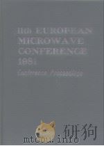 11th EUROPEAN MICROWAVE CONFERENCE 1981 Conference Proceedings     PDF电子版封面     