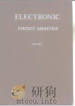 ELECTRONIC CIRCUIT ANALYSIS VOLUME 1（ PDF版）