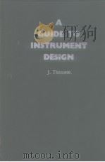 A GUIDE TO INSTRUMENT DESIGN（ PDF版）
