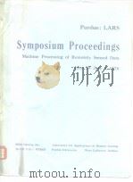 Symposium Proceedings Machine Processing of Remotely Sensed Data（ PDF版）