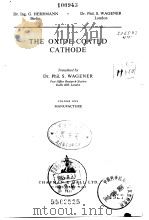 The Oxide-Coated Cathode     PDF电子版封面     