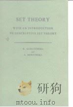 SET THEORY: WITH AN INTRODUCTION TO DESCRIPTIVE SET THEORY（ PDF版）