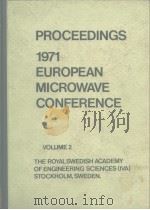 1971 European Microwave Conference proceedings vol.2     PDF电子版封面     