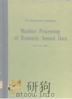8th International Symposium Machine Processing of Remotely Semsed Data（ PDF版）