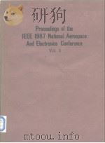 Proceedings of the IEEE 1987 National Aerospace And Electronics Conference Vol.3、4     PDF电子版封面     