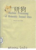 8th International Symposium Machine Processing of Remotely Sensed Data     PDF电子版封面  0931682169   