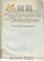 Microwave Measurementsand Techniques（ PDF版）