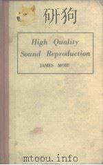High quality sound reproduction     PDF电子版封面     