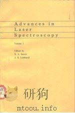 Advances in Laser Spectroscopy Volume1     PDF电子版封面     
