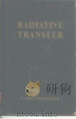 RADIATIVE TRANSFER     PDF电子版封面     