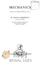 Mechanics Vol.1 Sommerfeld A     PDF电子版封面     