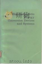 ElectromagneticEnergy Conversion Devicesand Systems     PDF电子版封面     