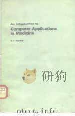 An Introduction to Computer Applications in Medicine     PDF电子版封面     