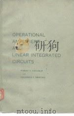 OPERATIONALAMPLIFIERS ANDLINEAR INTEGRATED CIRCUITS     PDF电子版封面     