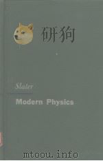 Modern Physics     PDF电子版封面     