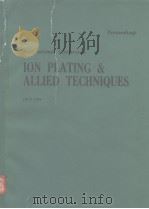 Proceedings International Conference ION PLATING & ALLIED TECHNIQUES JULY 1979     PDF电子版封面     