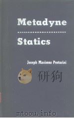 METADYNE STATICS     PDF电子版封面     