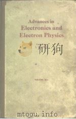 Advances in Electronics and Electron Physics     PDF电子版封面     