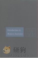 Introduction to Modern Statistics（ PDF版）